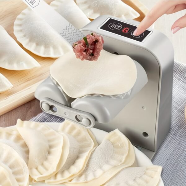 Dumpling Maker Machine - 2 Modes Quick Forming Tool with Spoon, Brush, and Press for Chinese Dumpling and Wonton Making - 图片 7