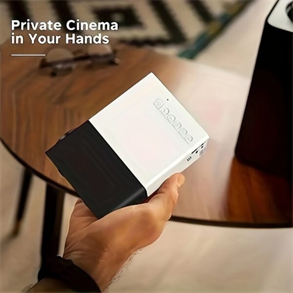 IWEEGA Mini Portable Projector High-Definition Movie Projector Bright 3000+ Lumen HD LED Light Source With USB, SD Connectivity, Button Control, For Home Cinemas And Outdoor Camping Adventures - 图片 10