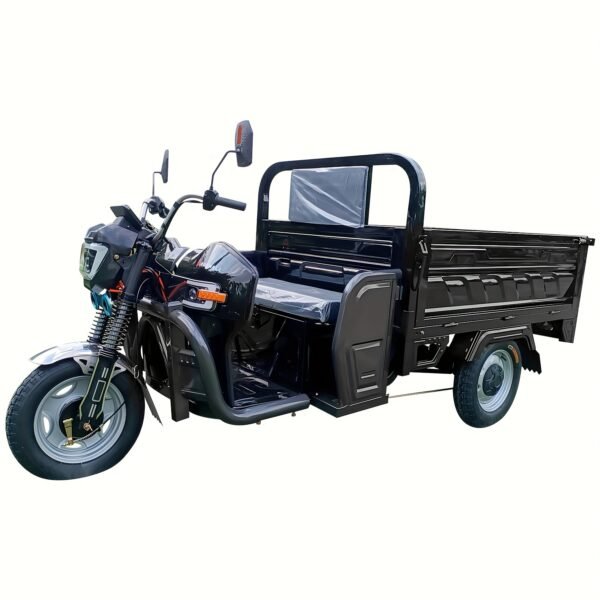 1.6m Electric Tricycle, Family Motorcycle with Dump Truck Compartment for Short-distance Travel and Cargo Transportation - 图片 2
