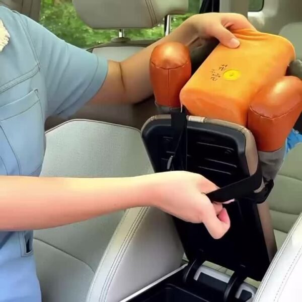 2-in-1 Car Tissue Holder & Trash Can - Lightweight, Cute Design for Driver's Seat Armrest - Fits Most Vehicles - 图片 9