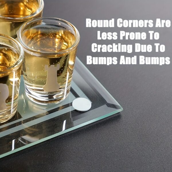 Bar Drinking Games Chess Game Set Party Favor with 32 Game Glasses Bar Entertainment Supplies - 图片 8